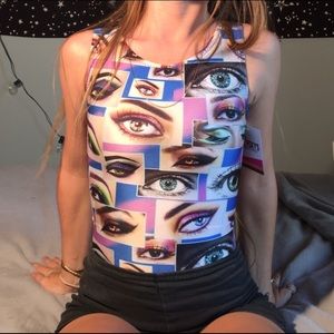 ❌sold❌WINDOW TO THE SOUL BODYSUIT